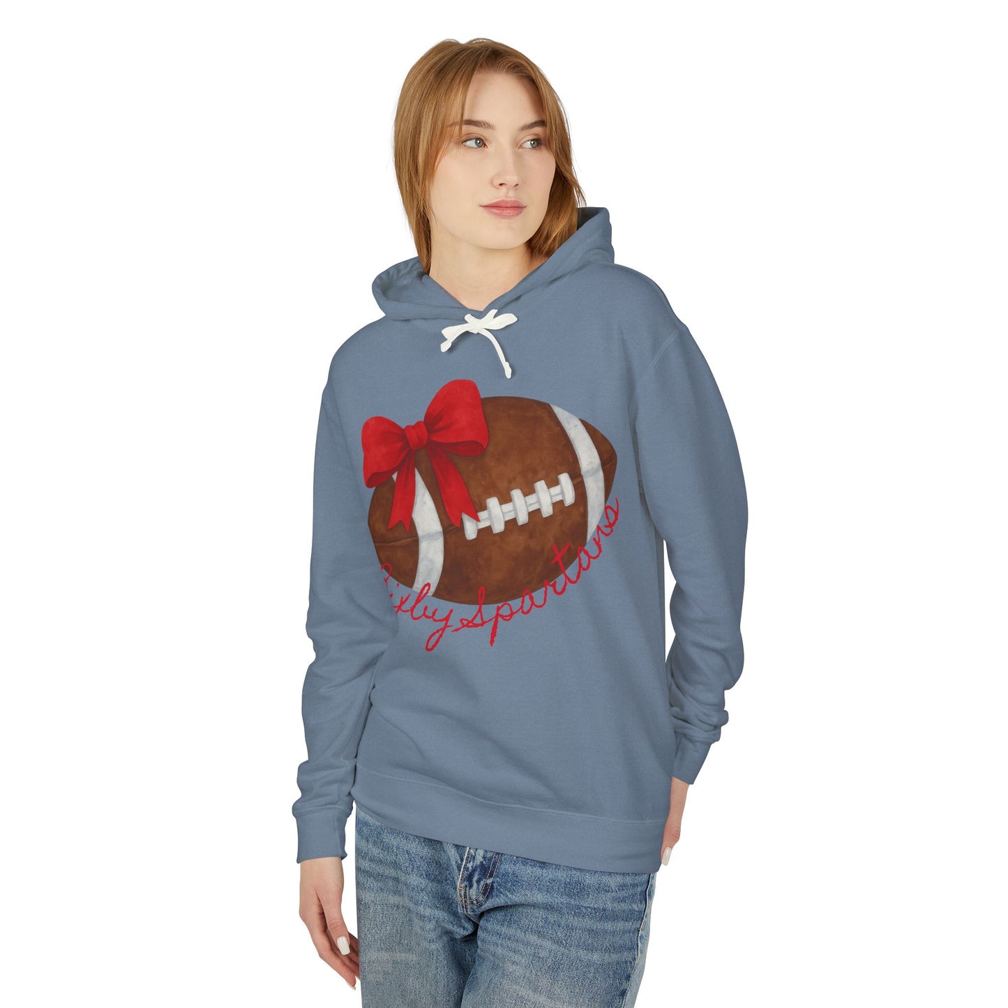 Bixby Spartans Cheer & Football Comfort Colors Hoodie