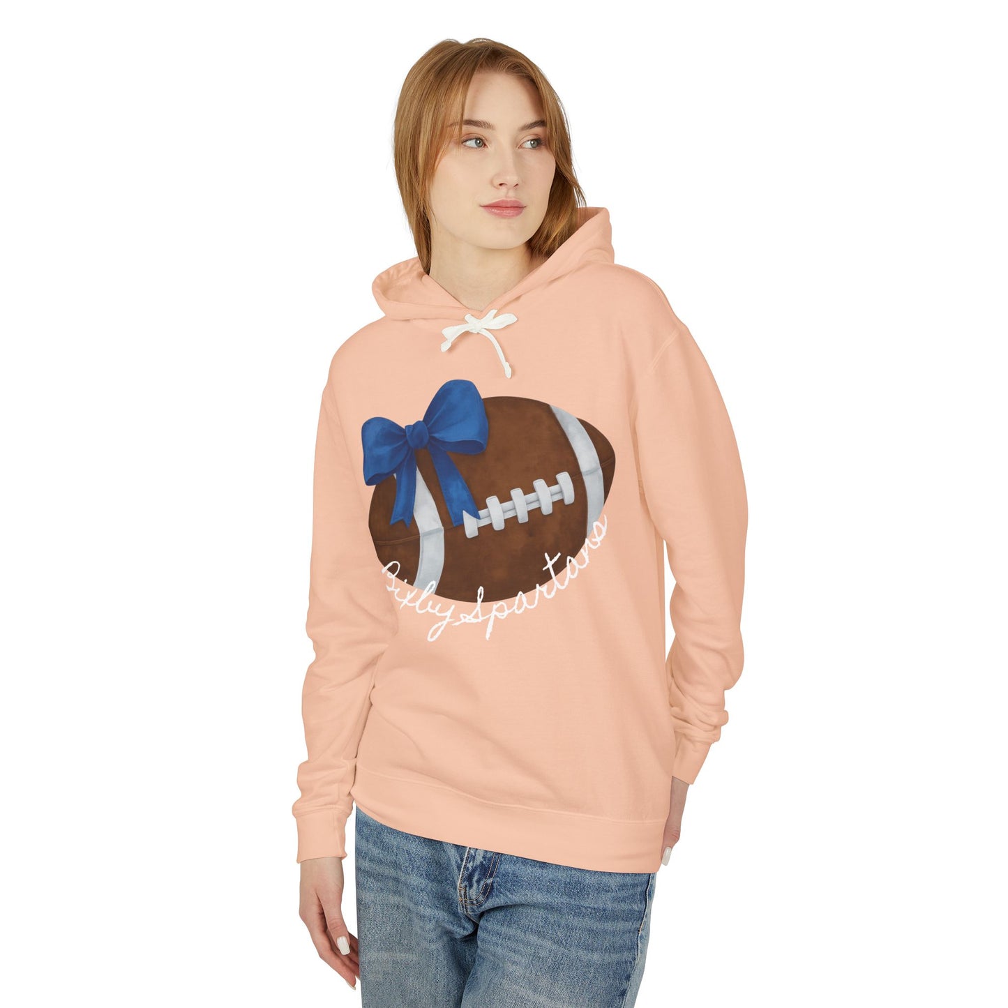 Bixby Spartans Cheer & Football Comfort Colors Hoodie