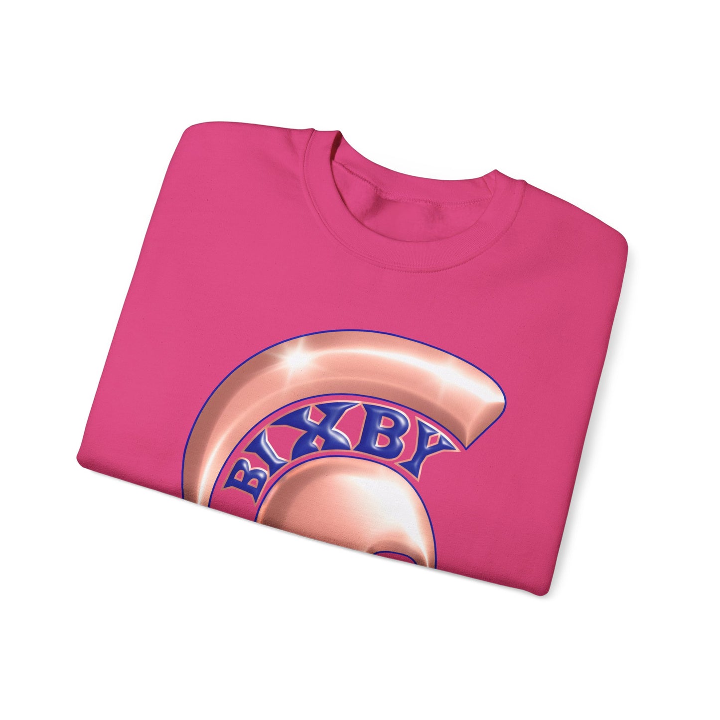 Bixby Spartan Metallic Rose Gold Gildan Sweatshirt