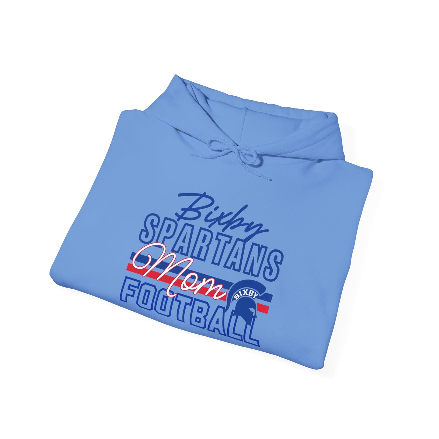 Bixby Spartans Football Mom Gildan Hoodie