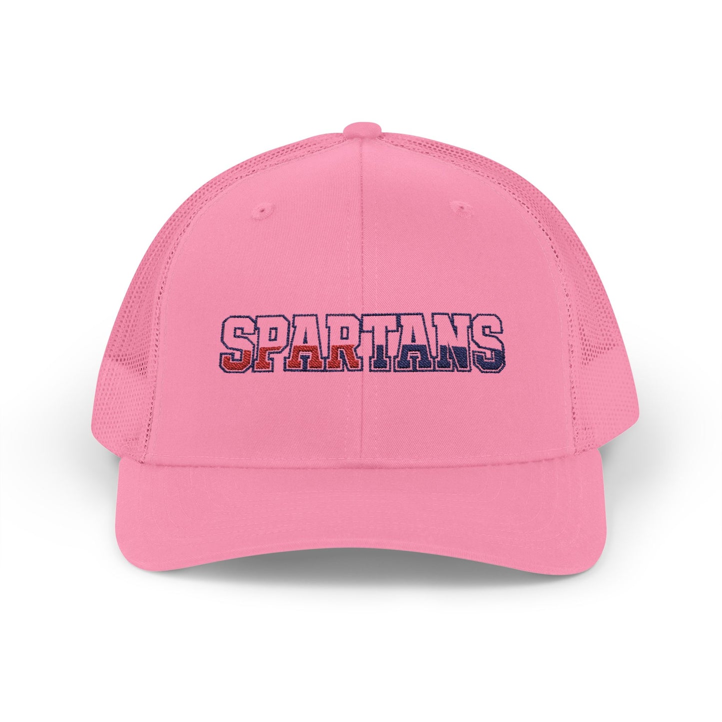 Spartans Gradient Color Embroidered Trucker Snapback