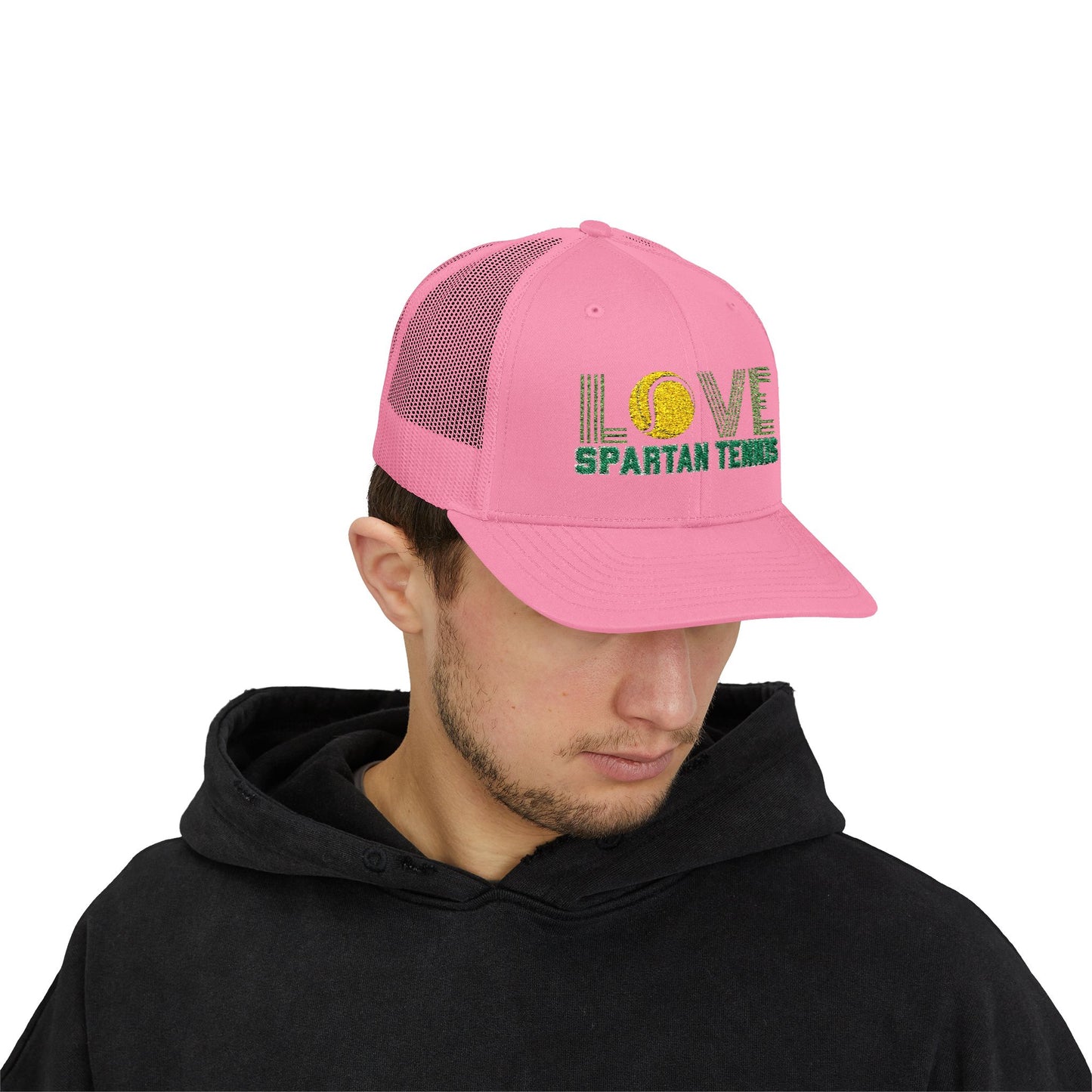 Bixby Spartan Tennis Embroidered Trucker Snapback
