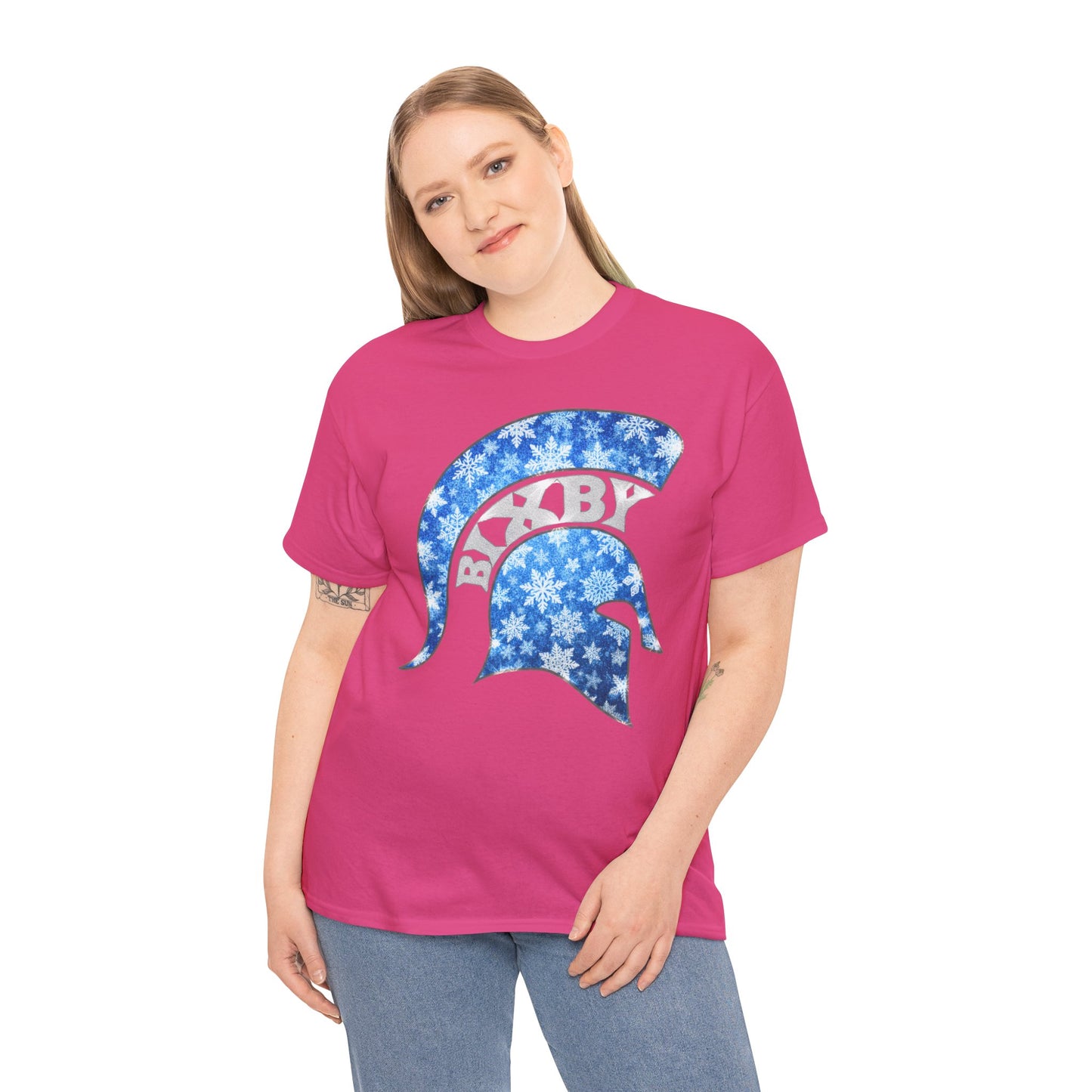 Bixby Spartan Winterfrost Gildan Tee