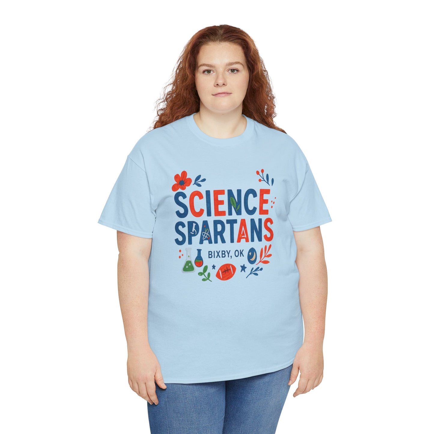 Floral Science Spartan Gildan Tee