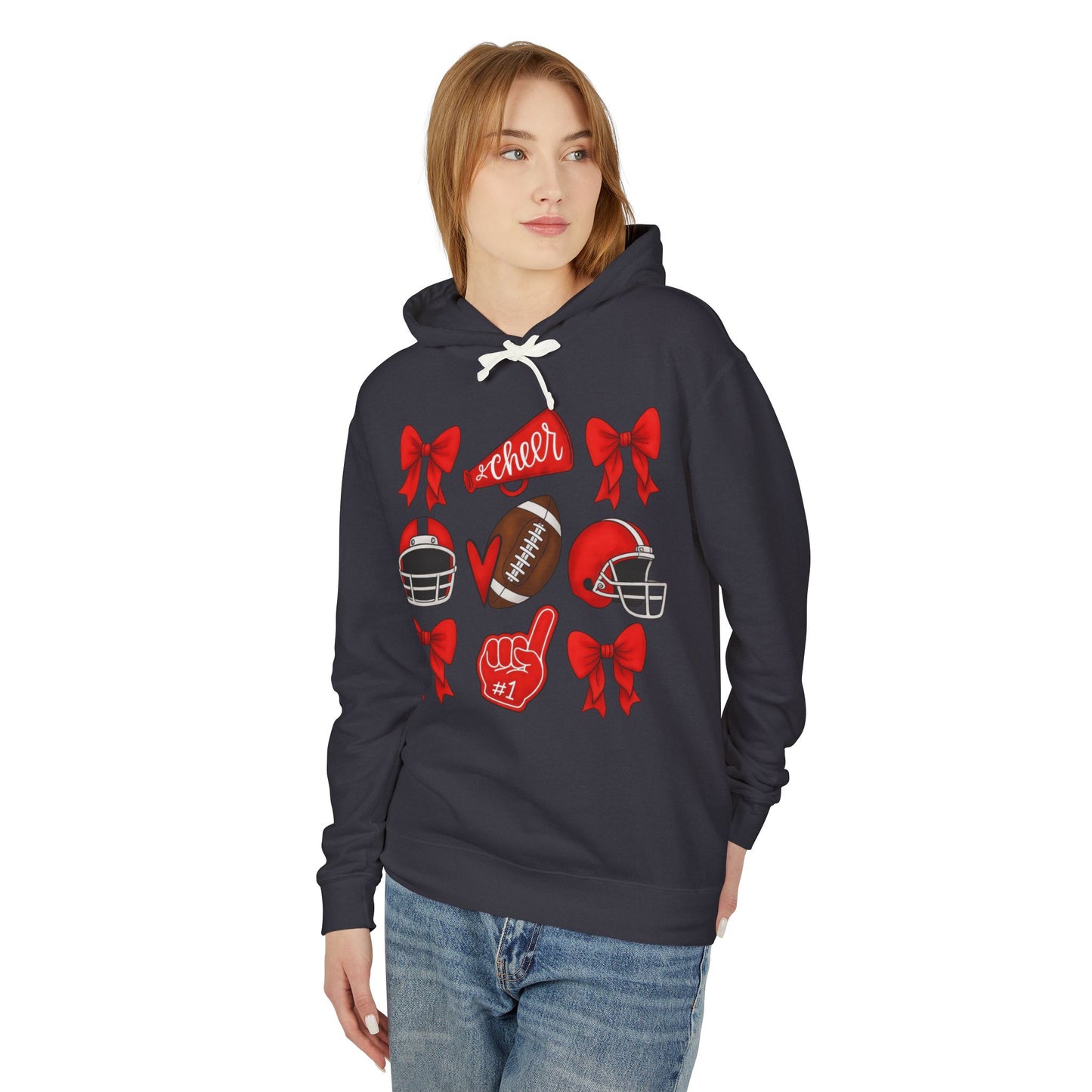 Spartan Cheer & Football Comfort Colors Hoodie