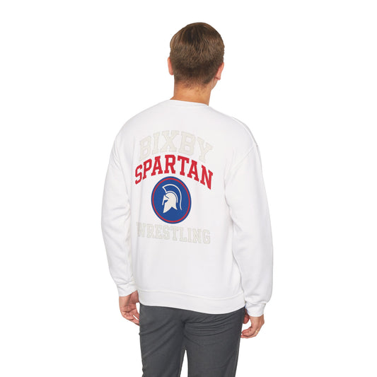 Bixby Spartan Wrestling Gildan Sweatshirt