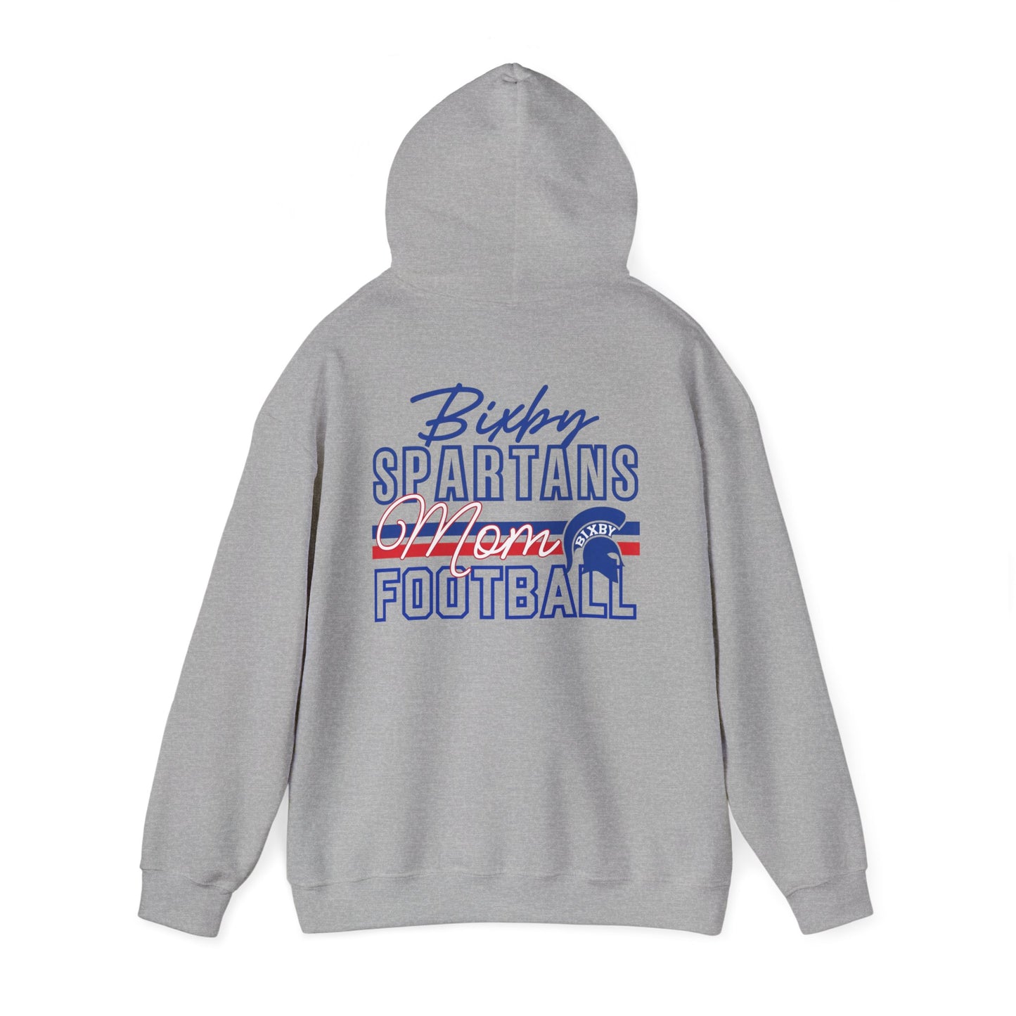 Bixby Spartans Football Mom Gildan Hoodie