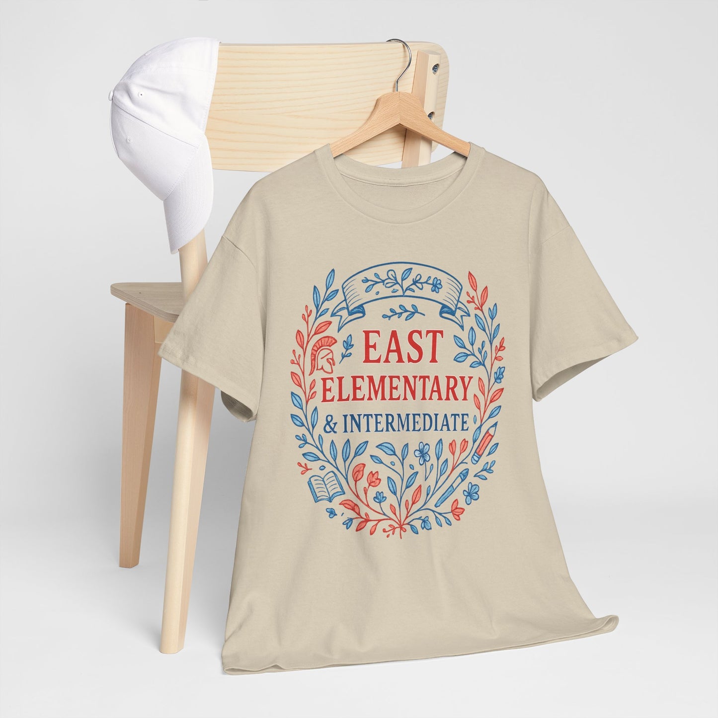 Ornate East Elementary and Intermediate Spartan Gildan Tee