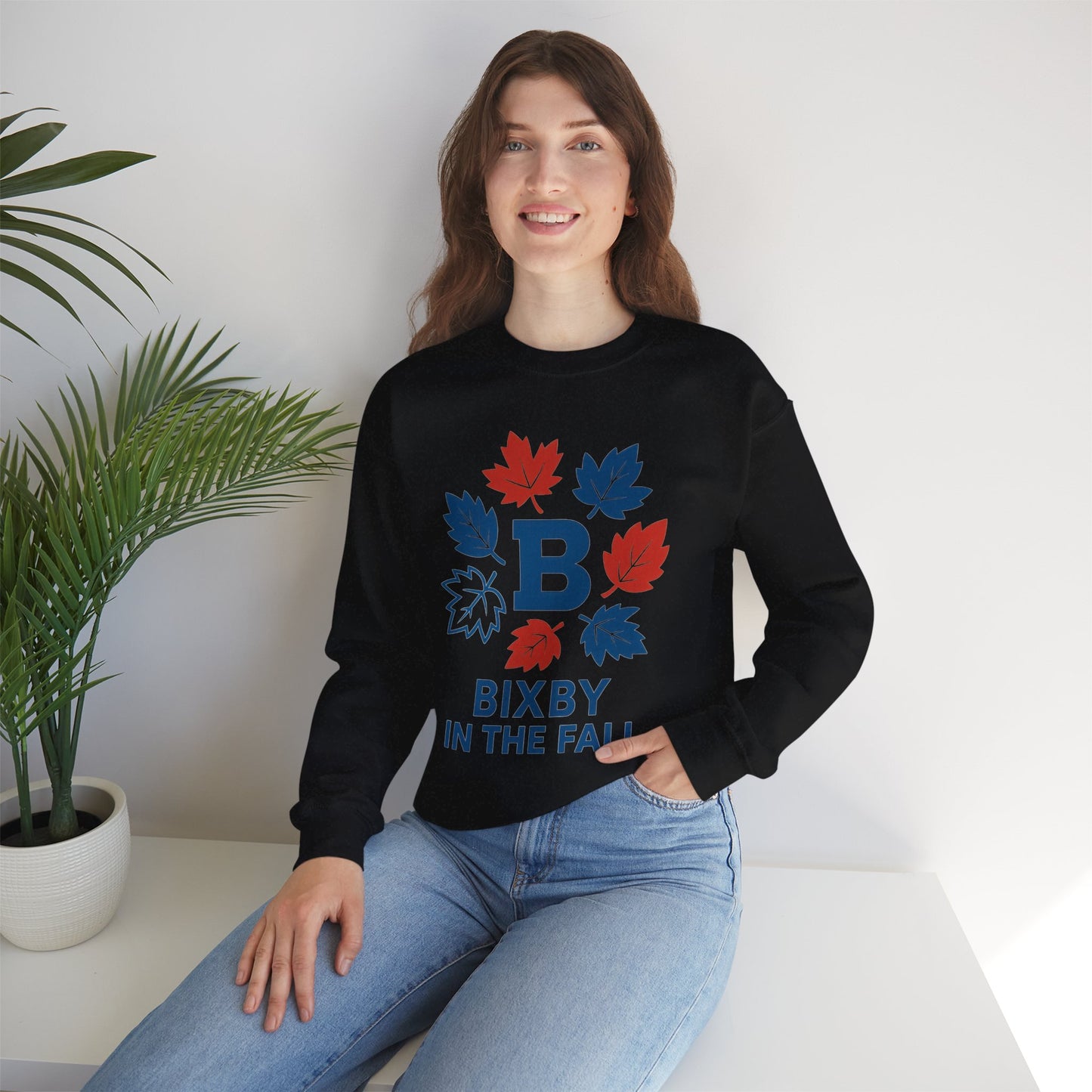 Bixby In The Fall Gildan Sweatshirt