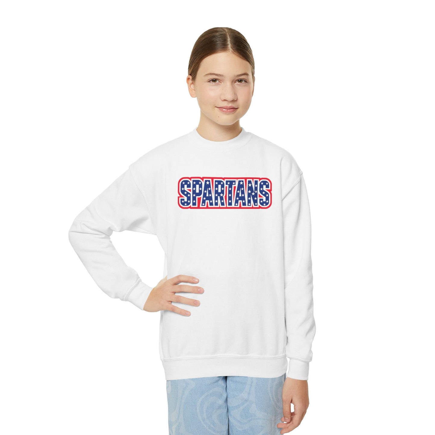Spartan Patriotic Youth Gildan Sweatshirt