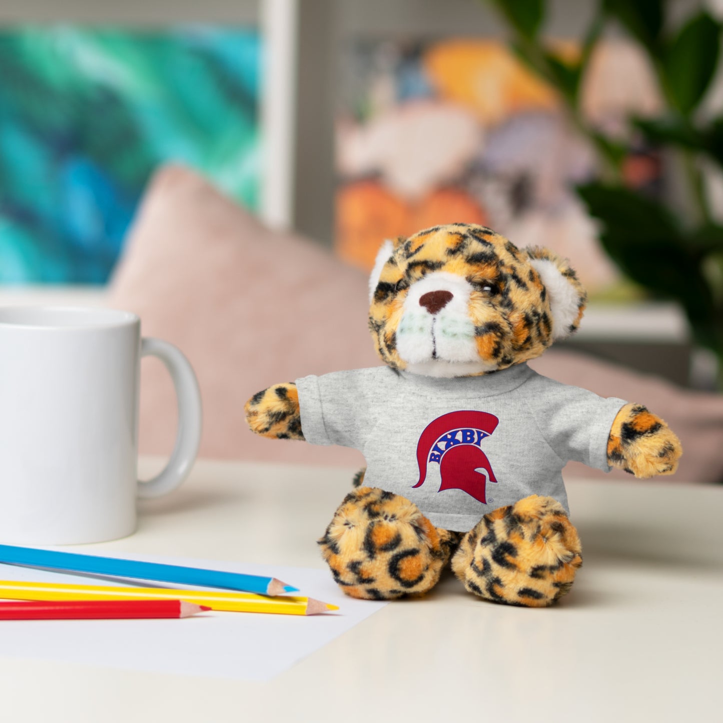 Spartan Stuffed Animal Logo