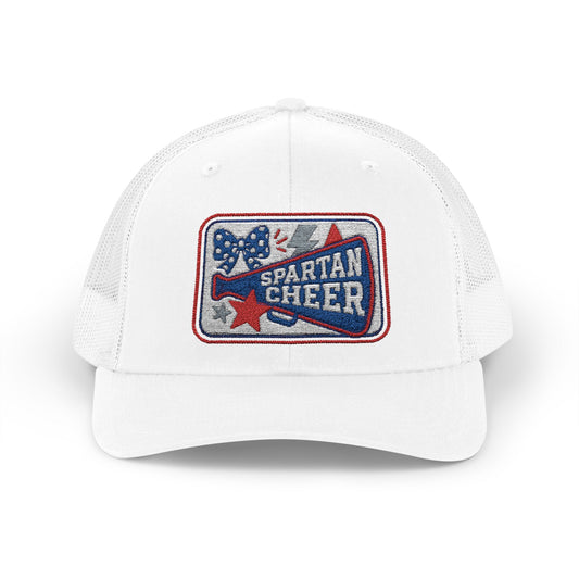 Spartan Cheer Embroidered Trucker Snapback