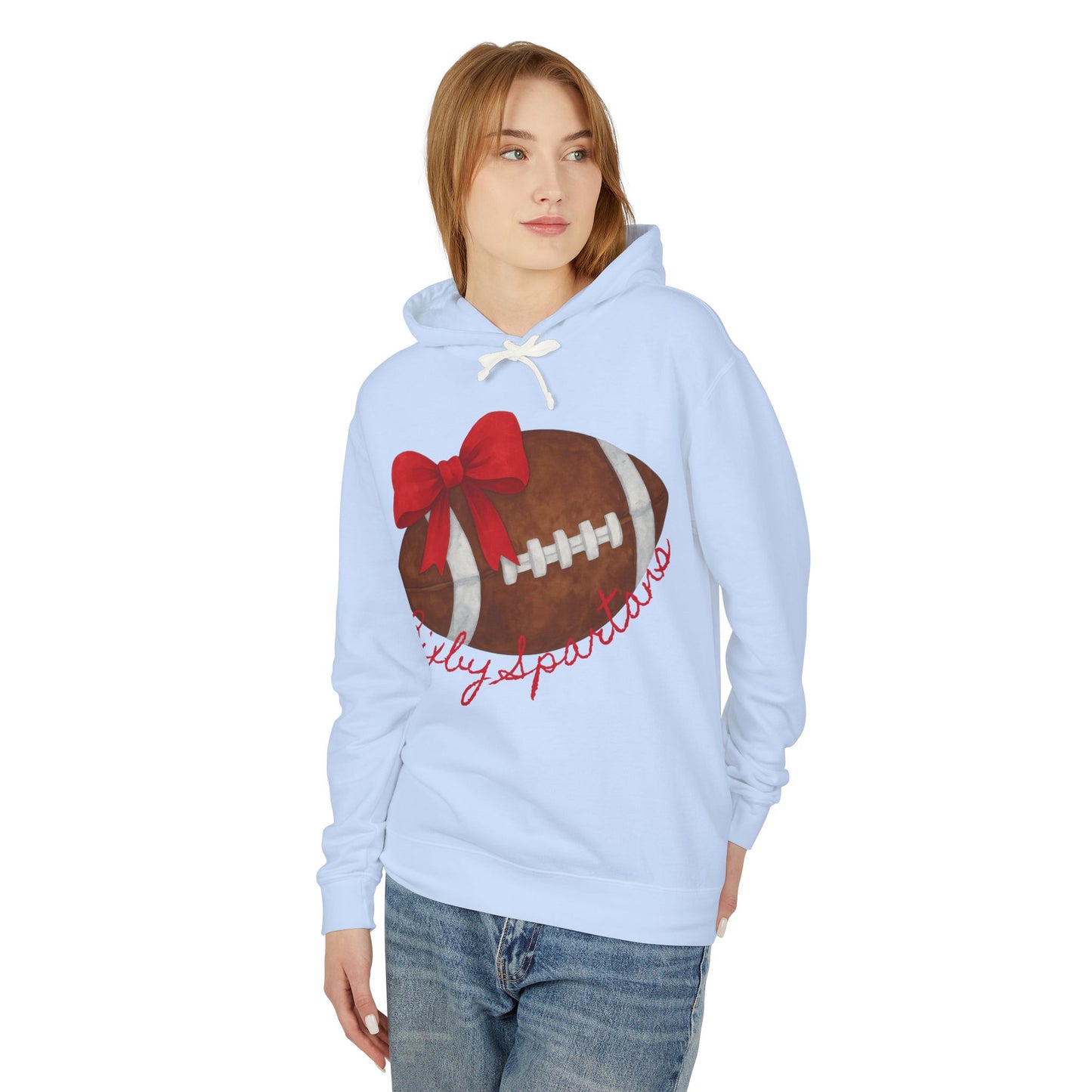 Bixby Spartans Cheer & Football Comfort Colors Hoodie