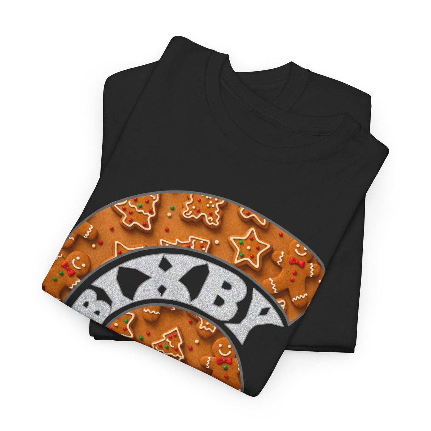 Bixby Spartan Gingerbread Helmet Gildan Tee