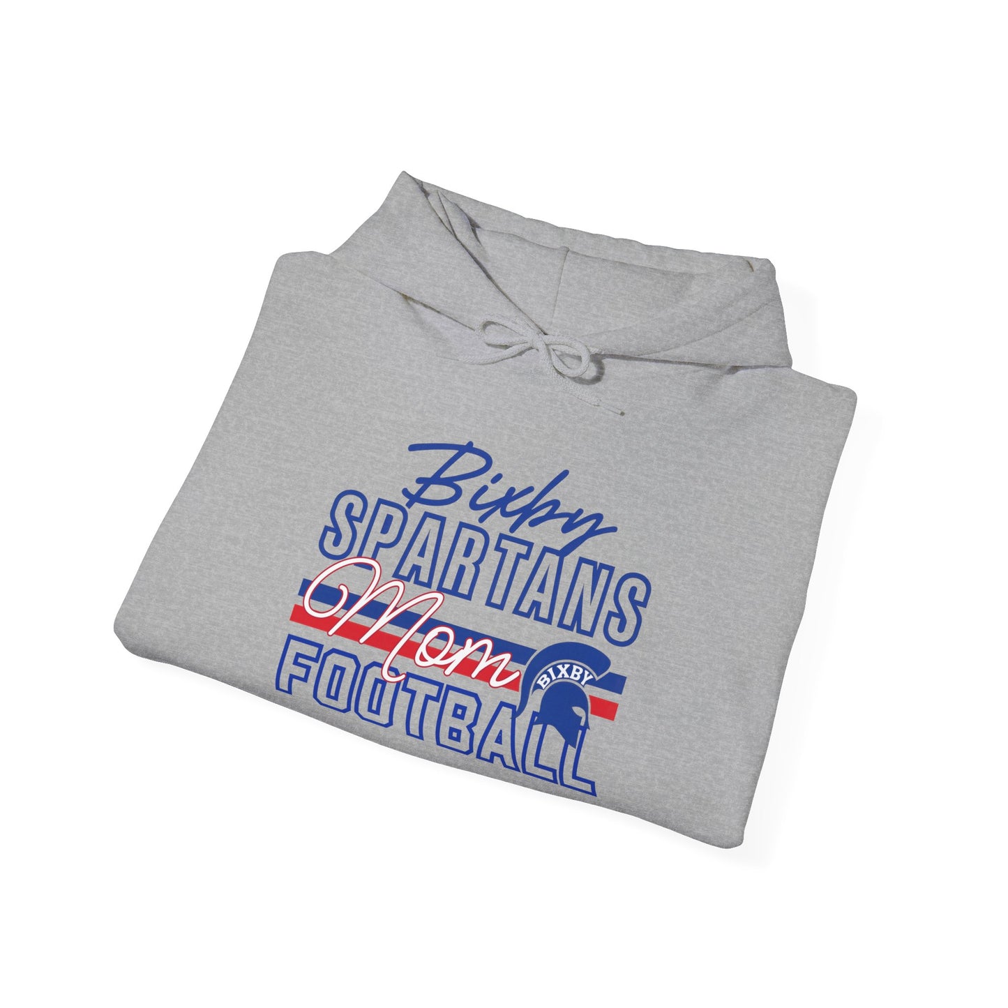 Bixby Spartans Football Mom Gildan Hoodie