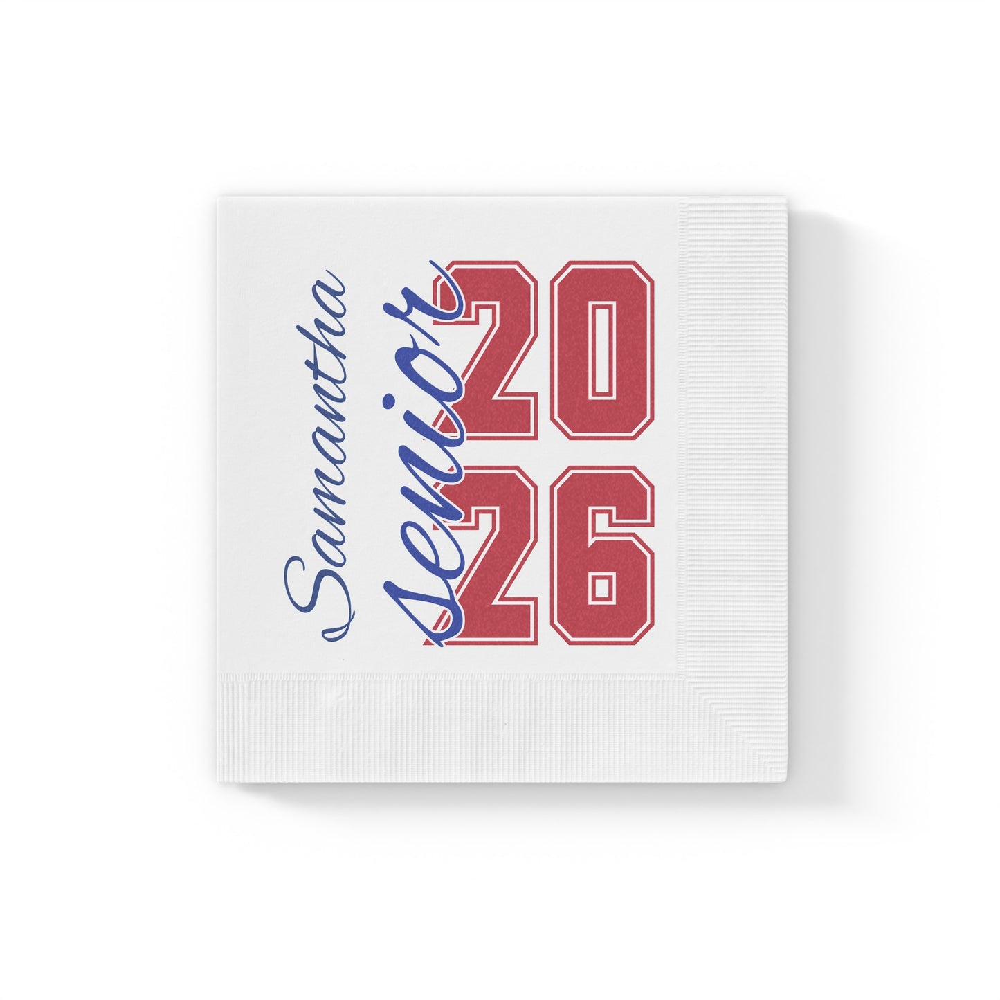 Bixby Spartan Senior Class 2026 Party Napkin