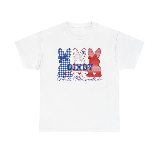 Bixby Patriotic Bunny Easter Gildan Tee