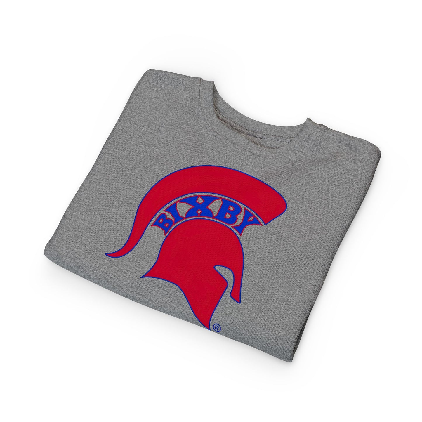 Bixby Spartan Red Logo Toddler Rabbit Skins Sweatshirt