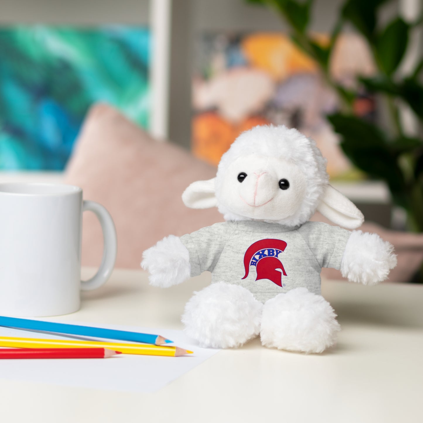 Spartan Stuffed Animal Logo