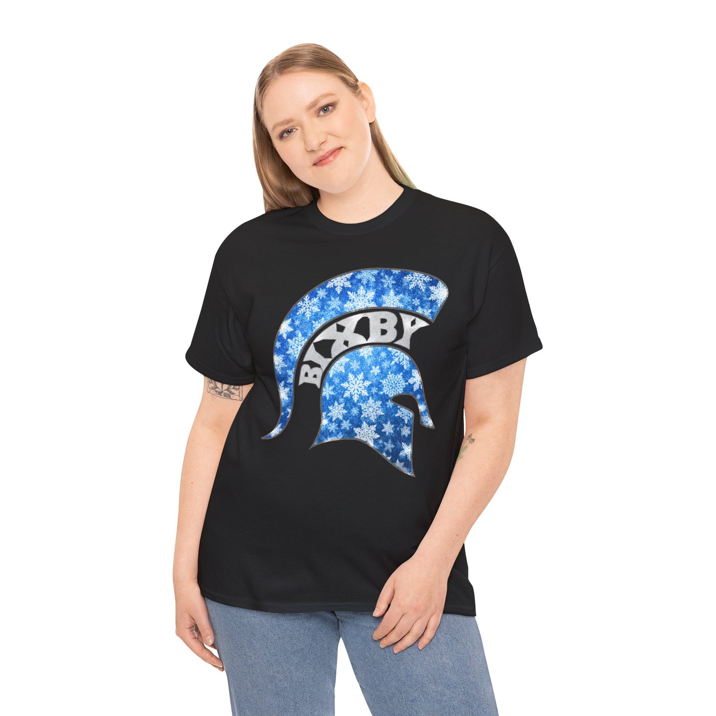 Bixby Spartan Winterfrost Gildan Tee