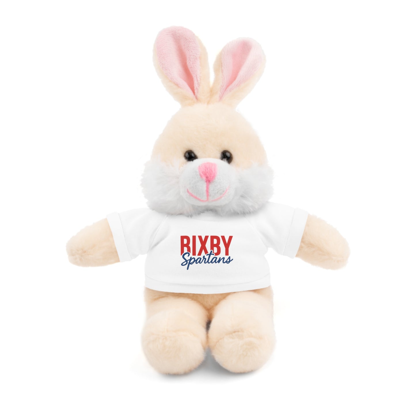 Bixby Spartans Stuffed Animal Logo