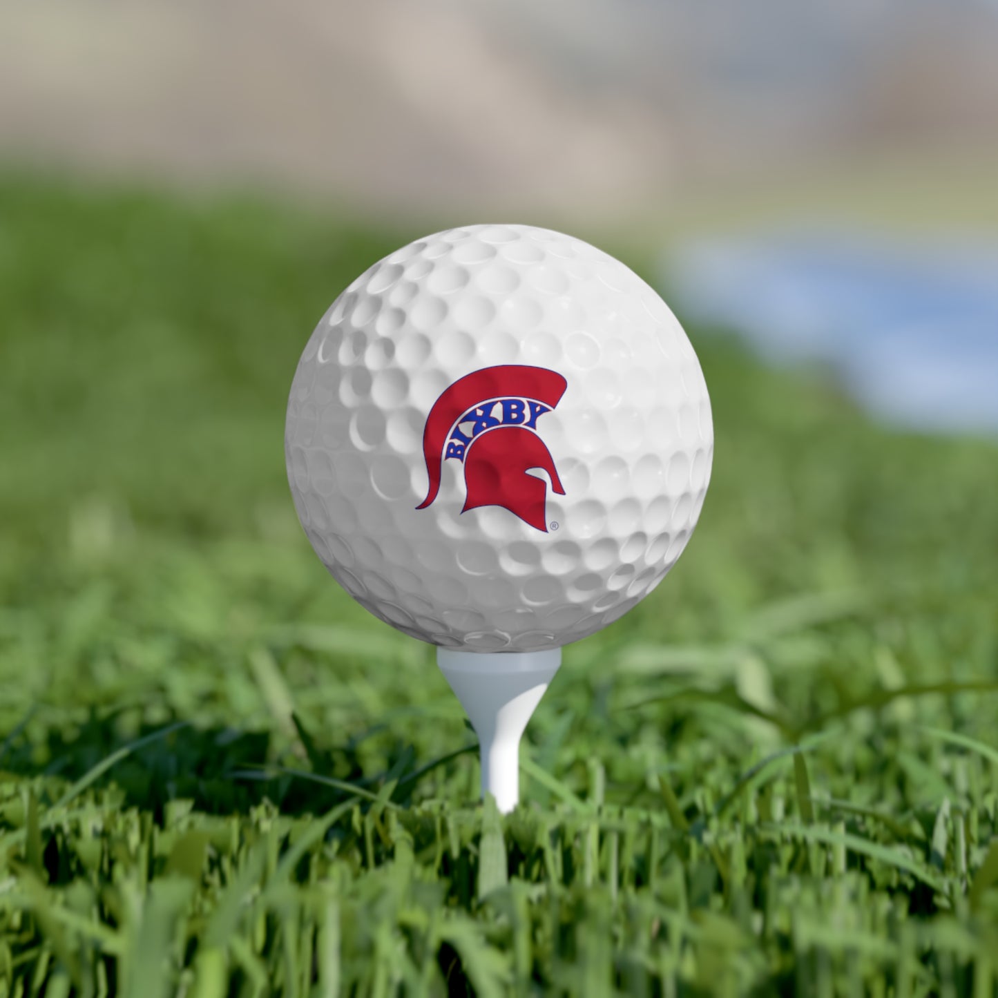 Spartan Red Logo Golf Ball 6-Pack