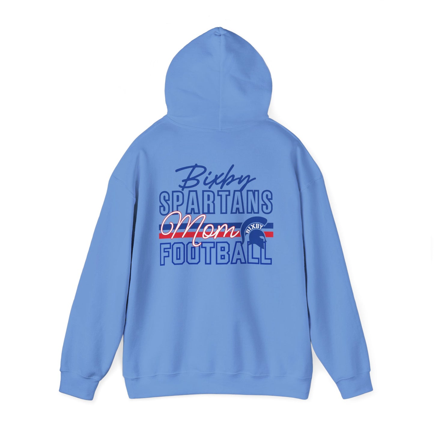 Bixby Spartans Football Mom Gildan Hoodie