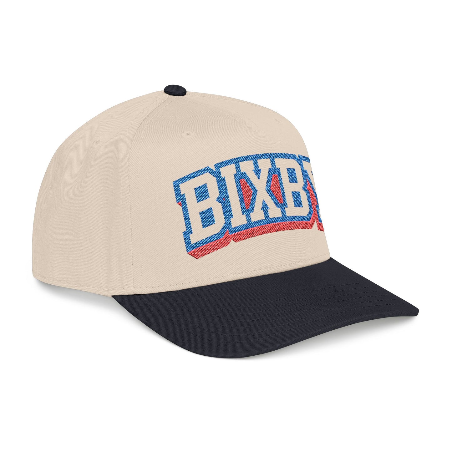 Bixby Spartans Block Embroidered Mid-Profile Ball Cap