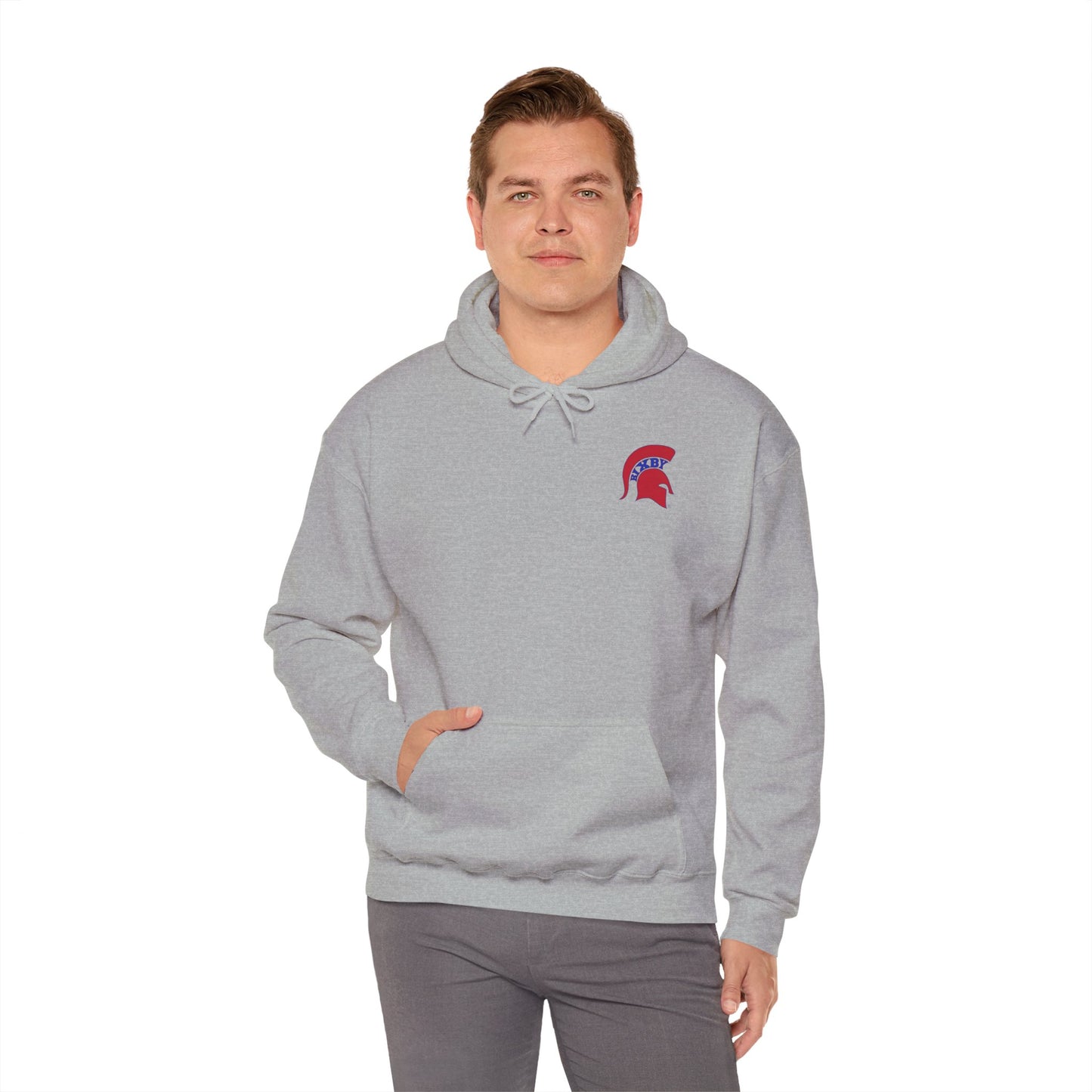 Bixby Spartans Band Dad Gildan Hoodie