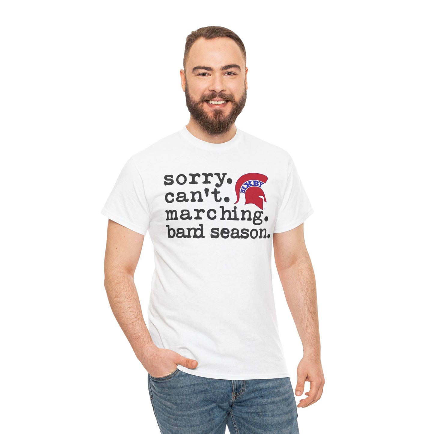 Sorry. Can't. Marching. Band. Season Gildan Tee
