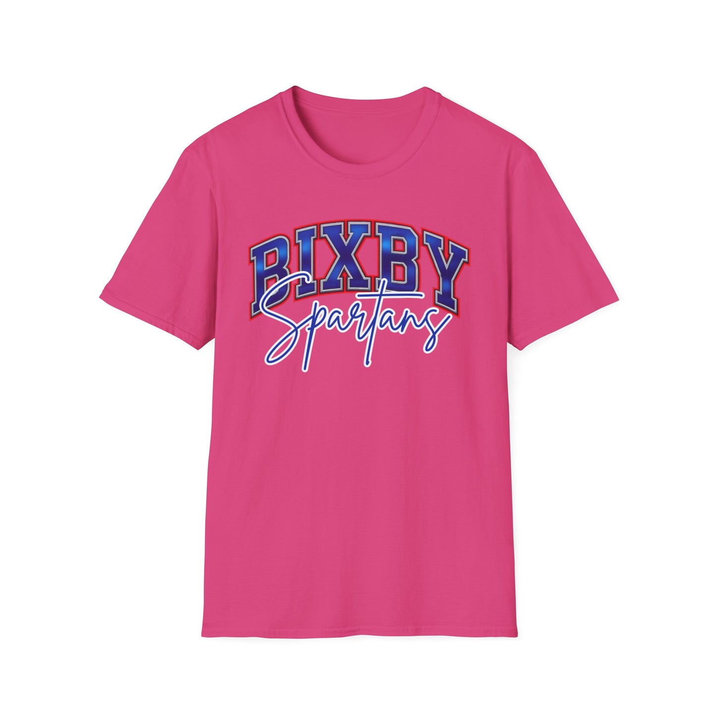 Bixby Spartans School Spirit Softstyle Gildan Tee