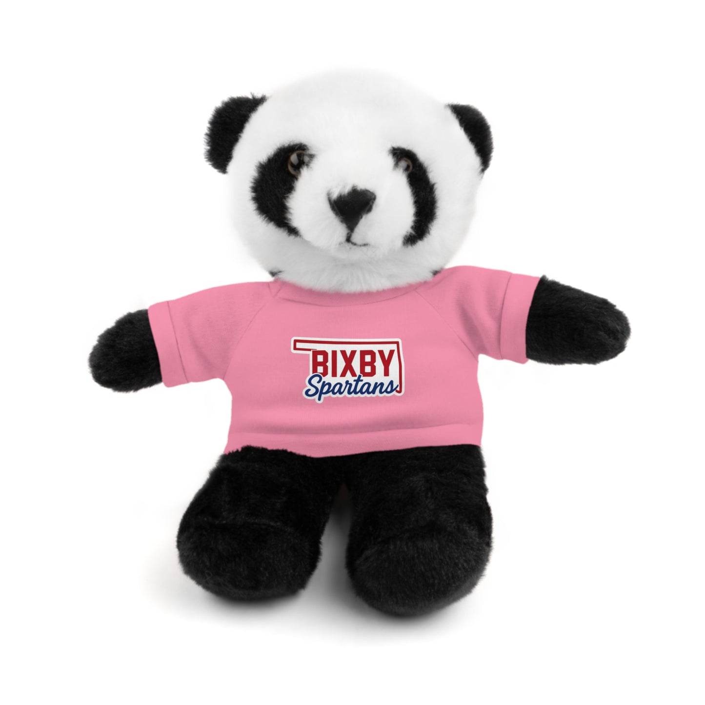 Bixby Oklahoma Spartan Stuffed Animal Logo