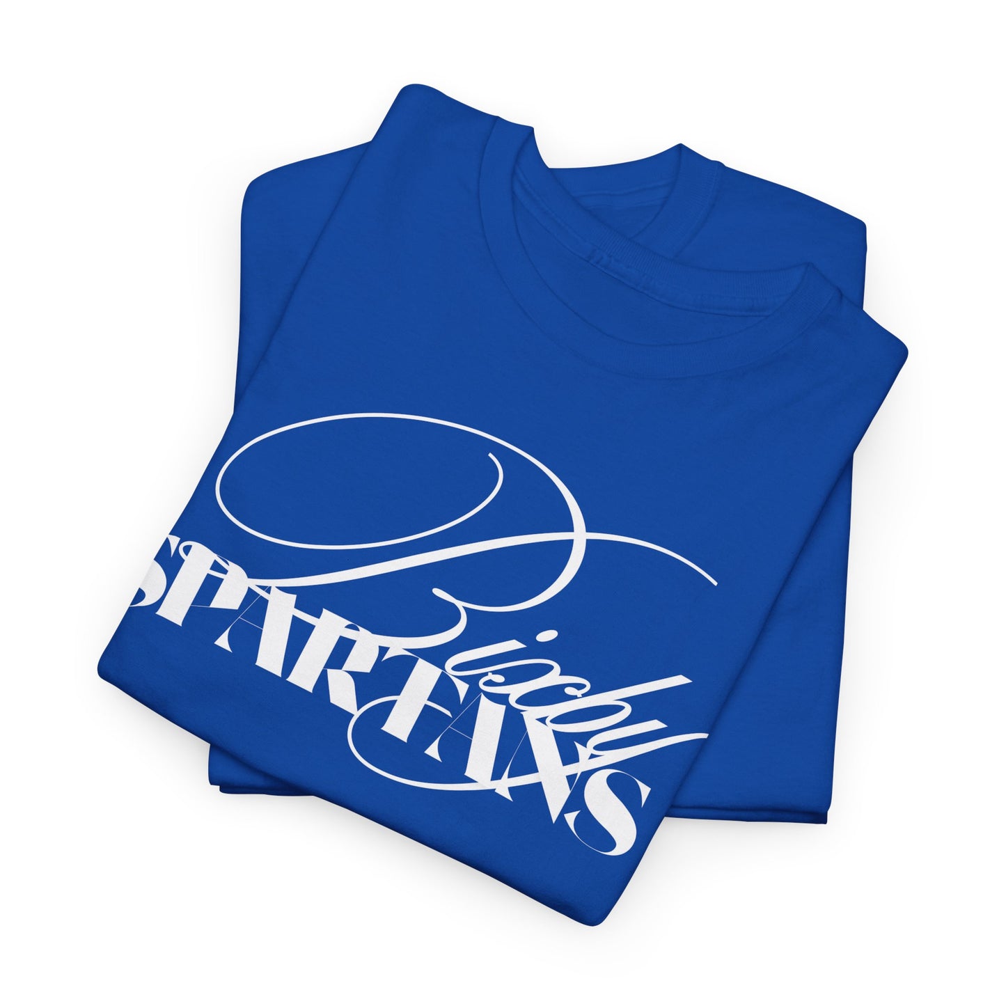 Bixby Spartans Cursive Gildan Tee