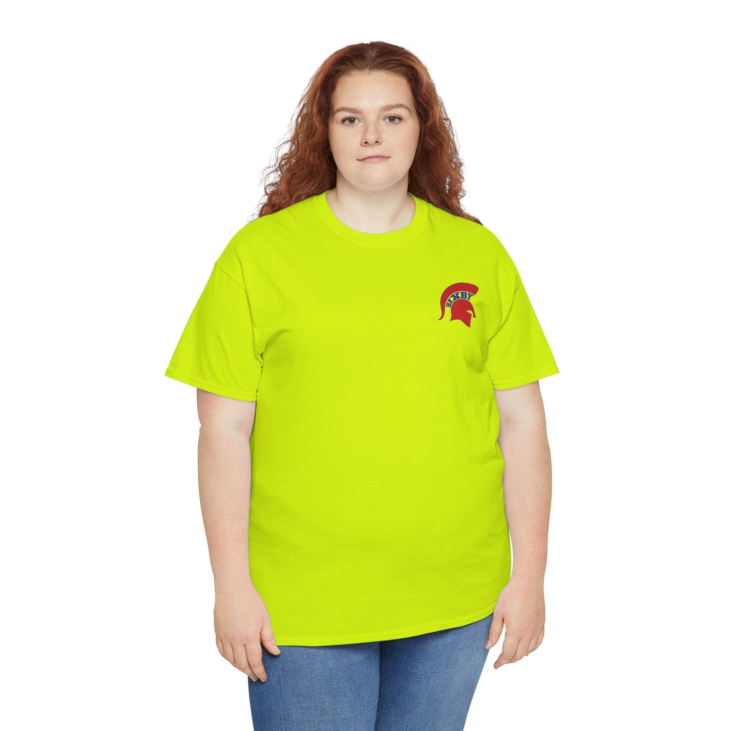 Spartan Red Logo Gildan Tee