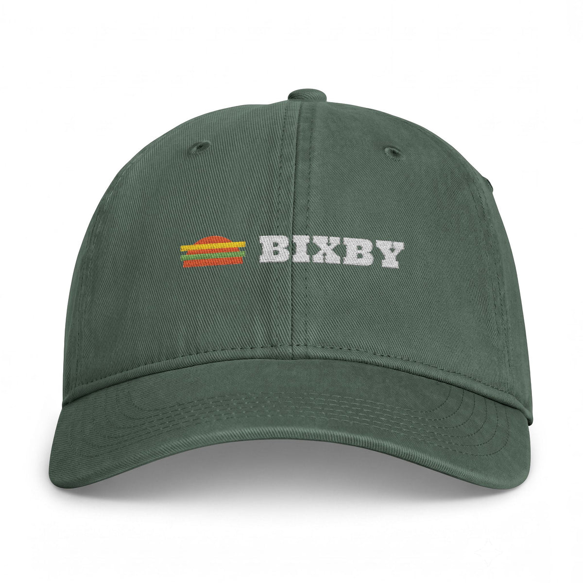 Bixby Retro Sunset Comfort Colors Washed Dad Cap