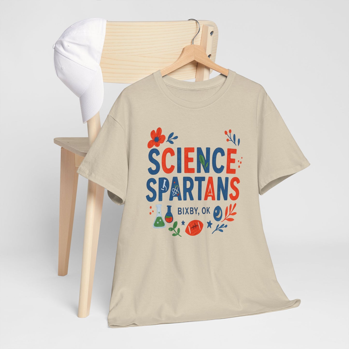 Floral Science Spartan Gildan Tee