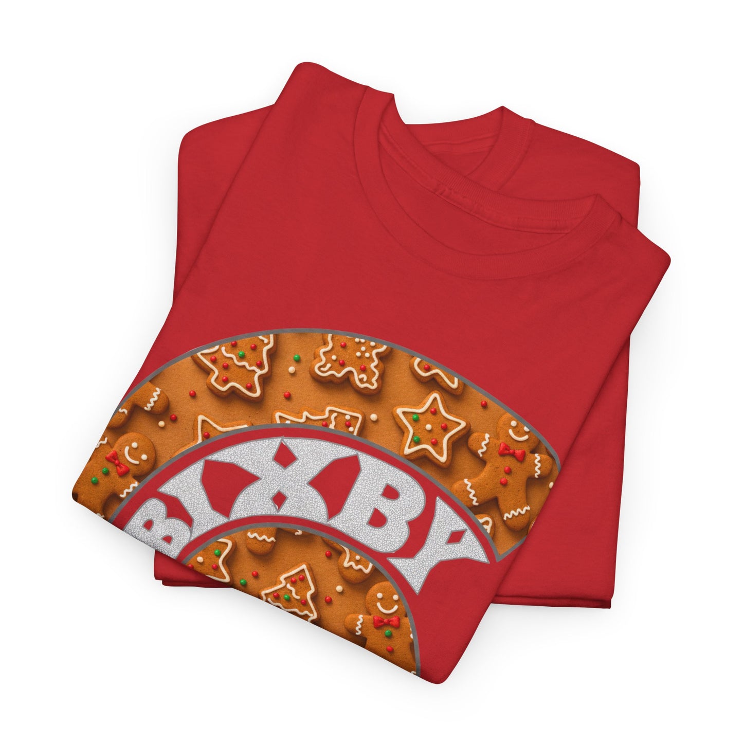 Bixby Spartan Gingerbread Helmet Gildan Tee