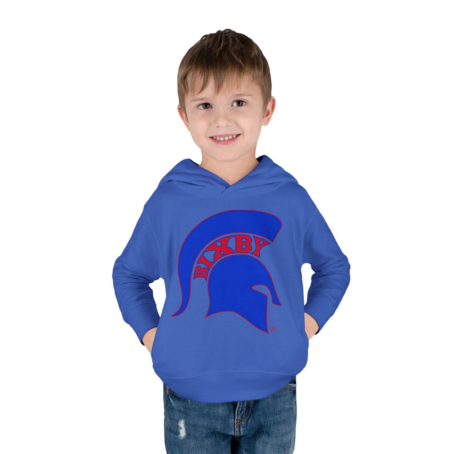 Bixby Blue Logo Toddler Rabbit Skins Sweatshirt