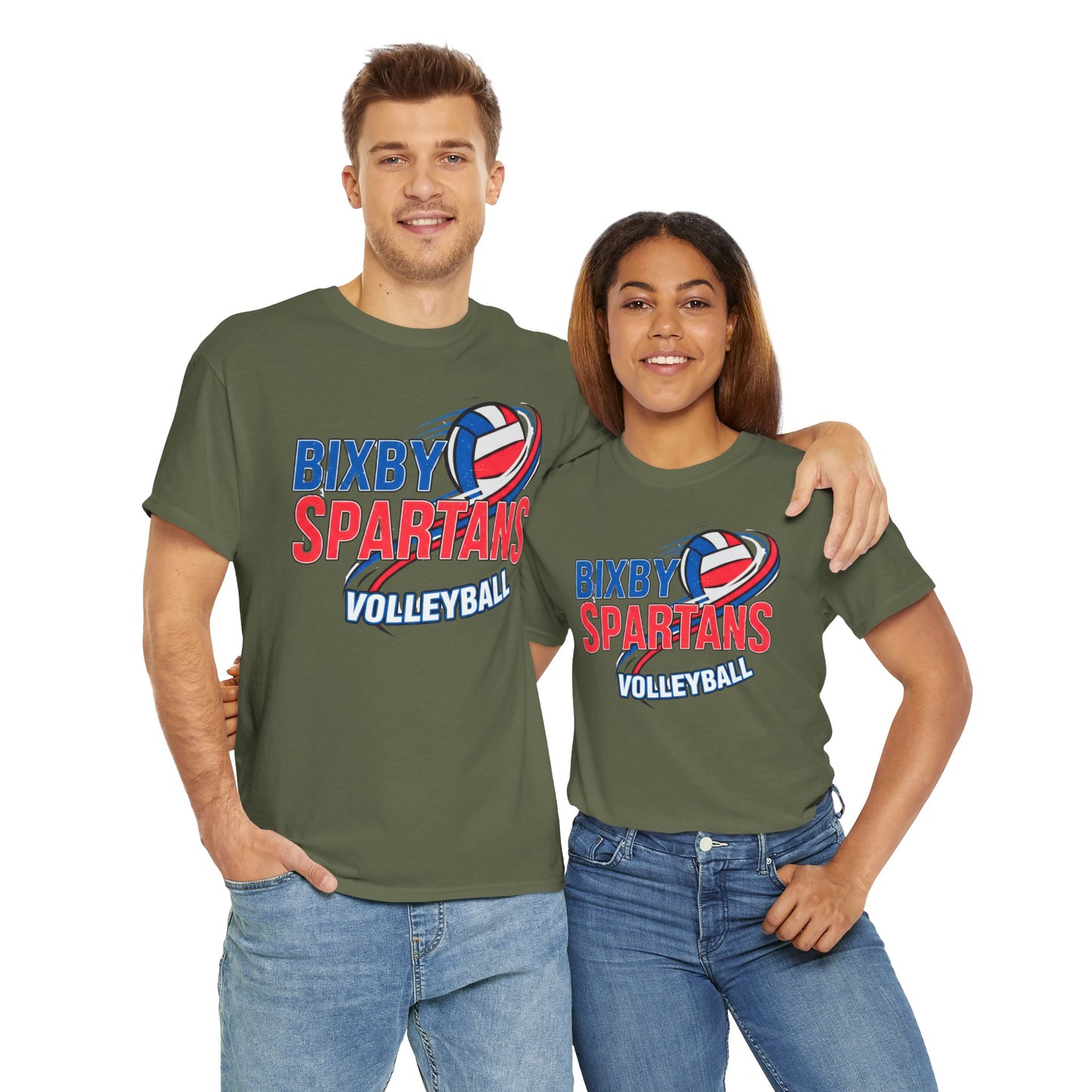Bixby Spartans Volleyball Tee
