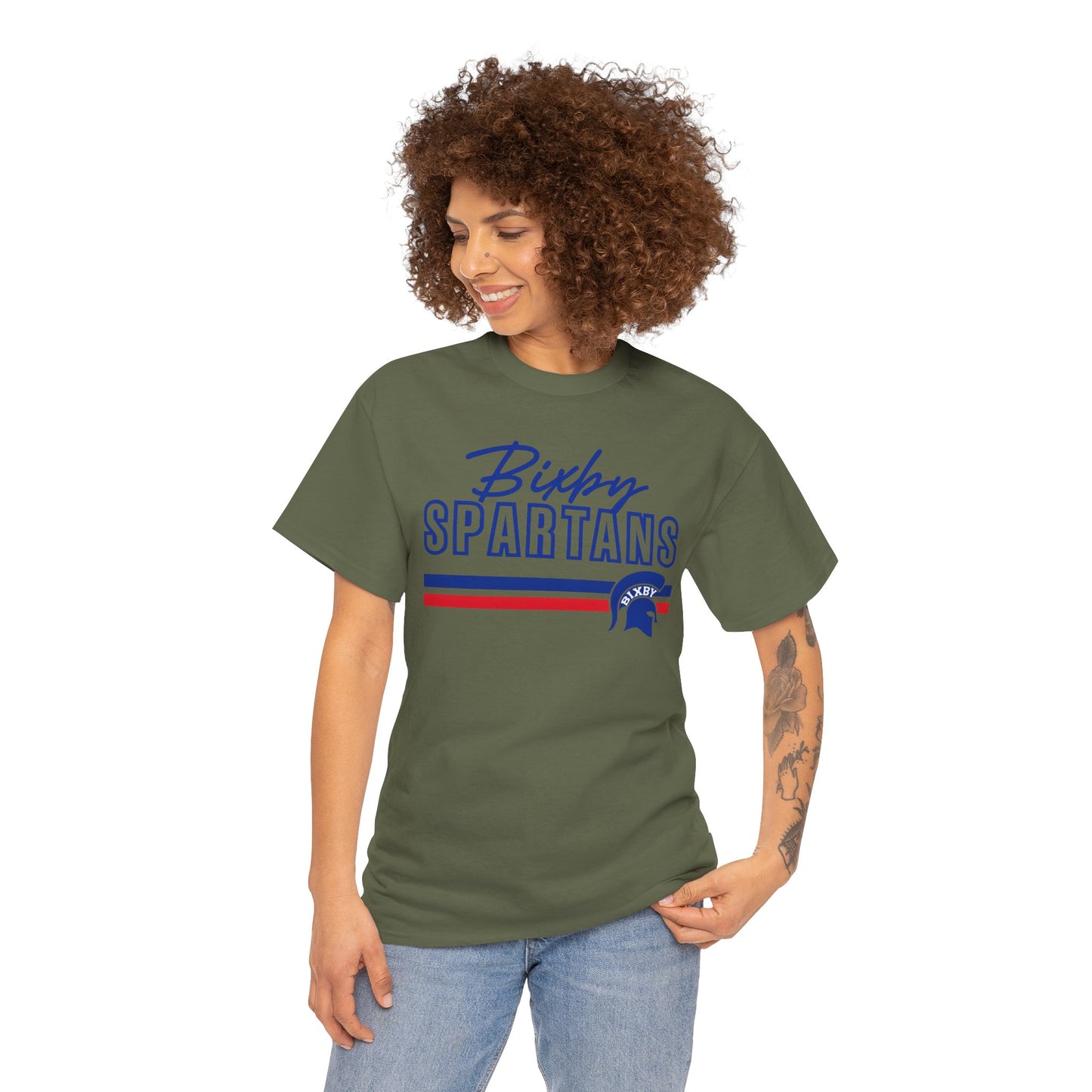 Bixby Spartans Gildan Tee