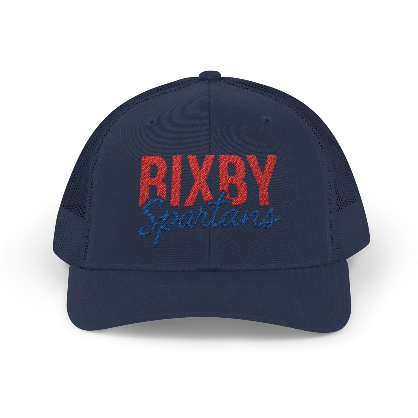 Bixby Spartans Embroidered Trucker Snapback