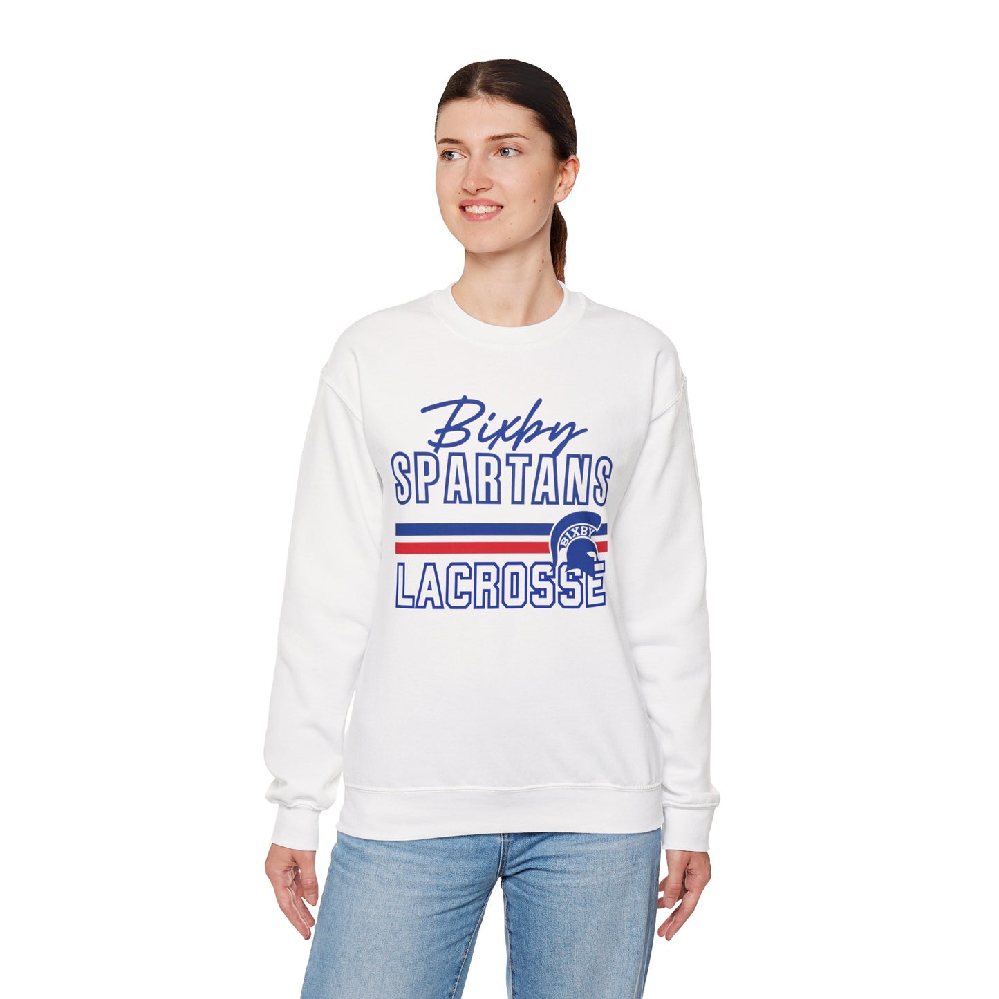Bixby Spartans Lacrosse Gildan Sweatshirt