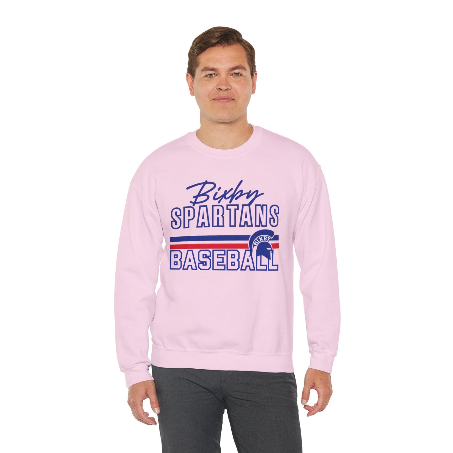 Bixby Spartans Baseball Gildan Sweatshirt