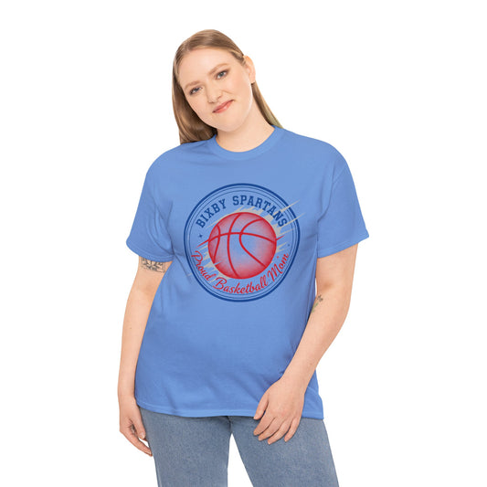 Bixby Spartans Basketball Mom Gildan Tee