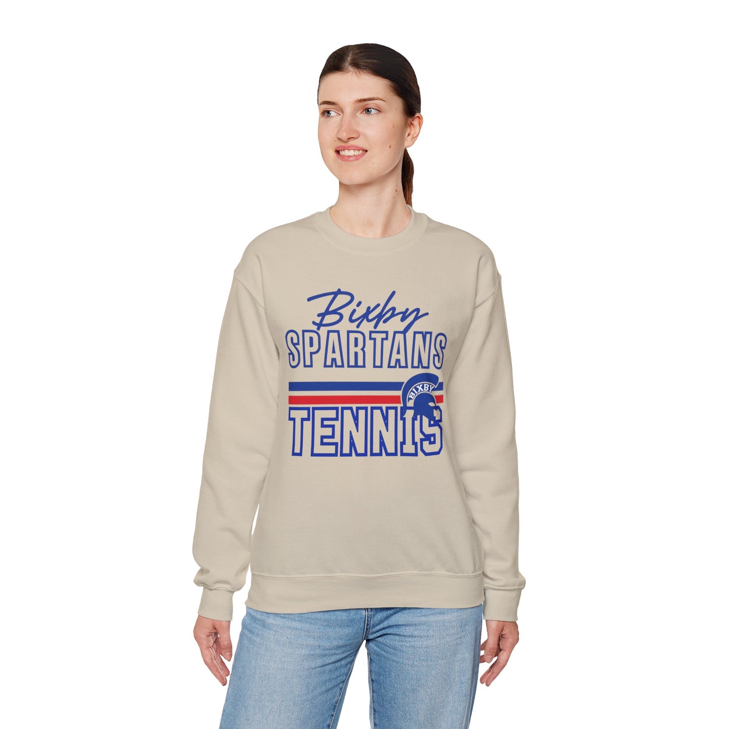 Bixby Spartans Tennis Gildan Sweatshirt