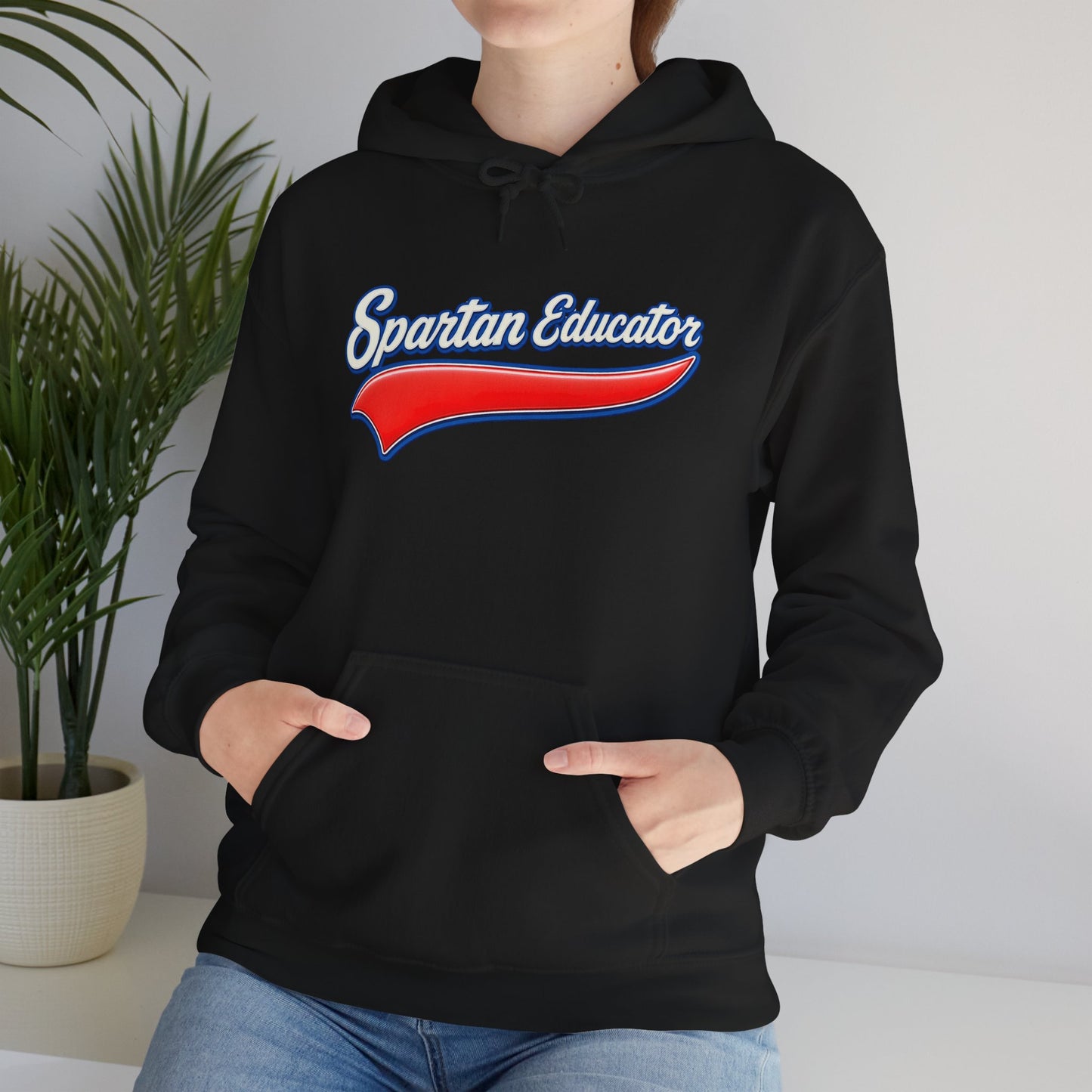 Spartan Educator Design Gildan Hoodie