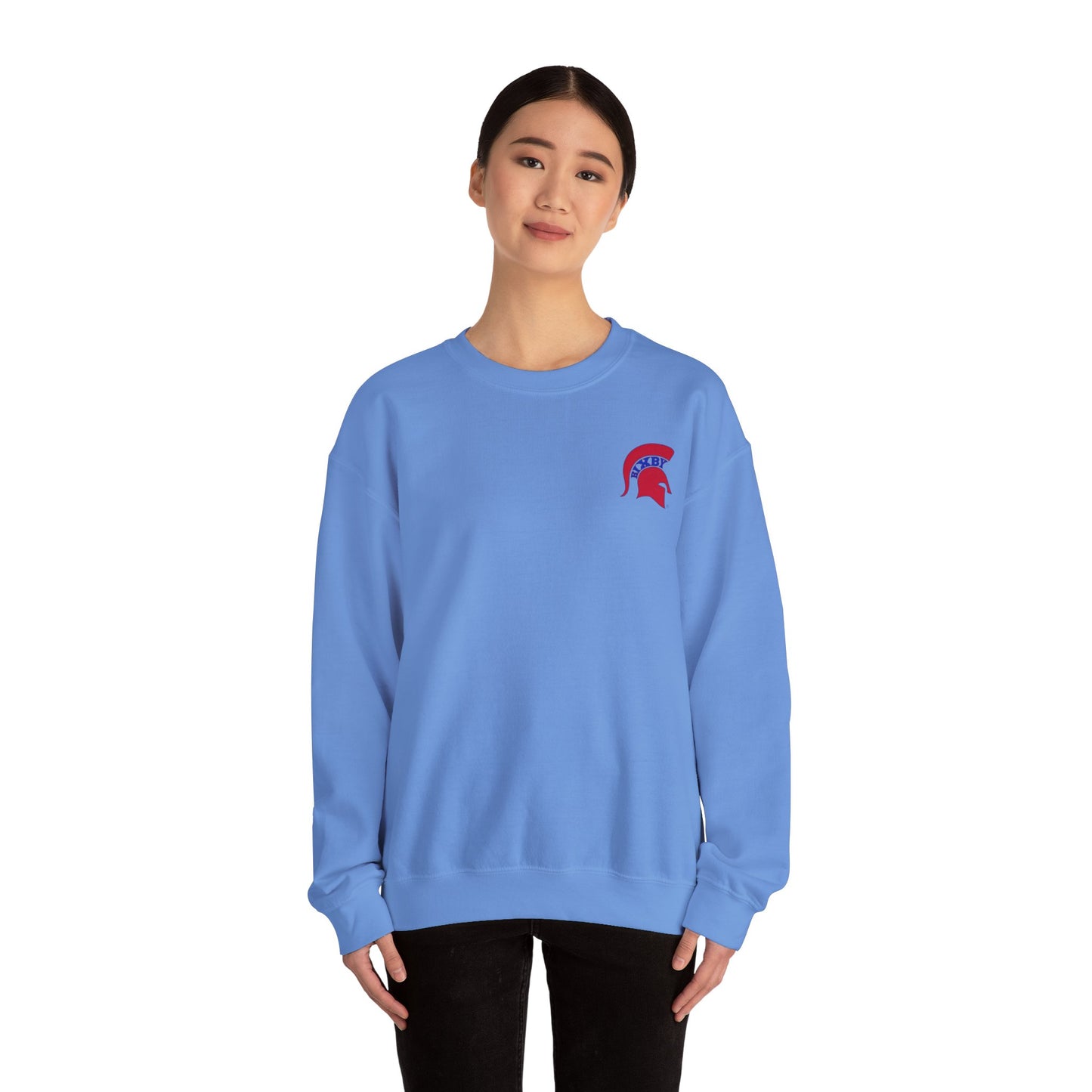 Spartan Red Logo Gildan Sweatshirt