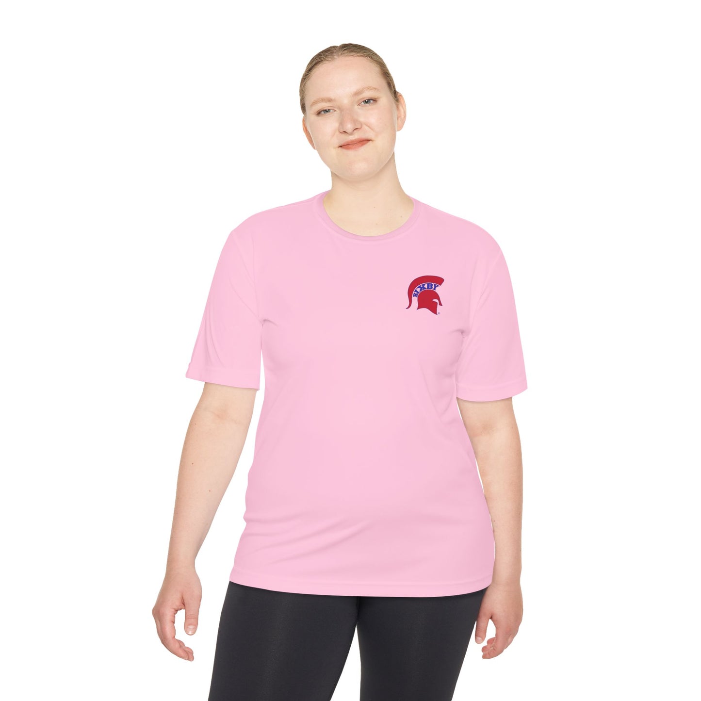Spartan Red Logo Adult Sport-Tek Tee