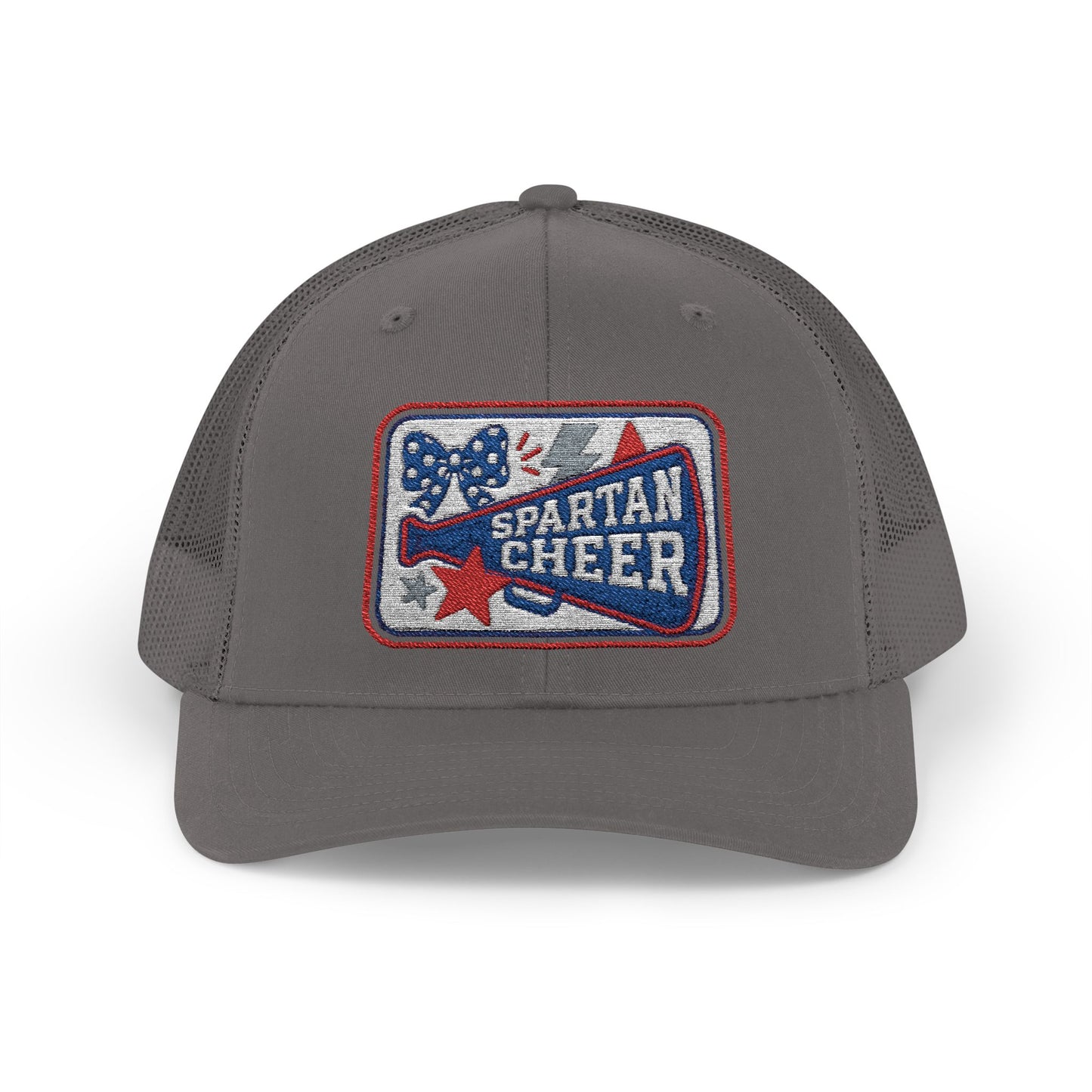 Spartan Cheer Embroidered Trucker Snapback