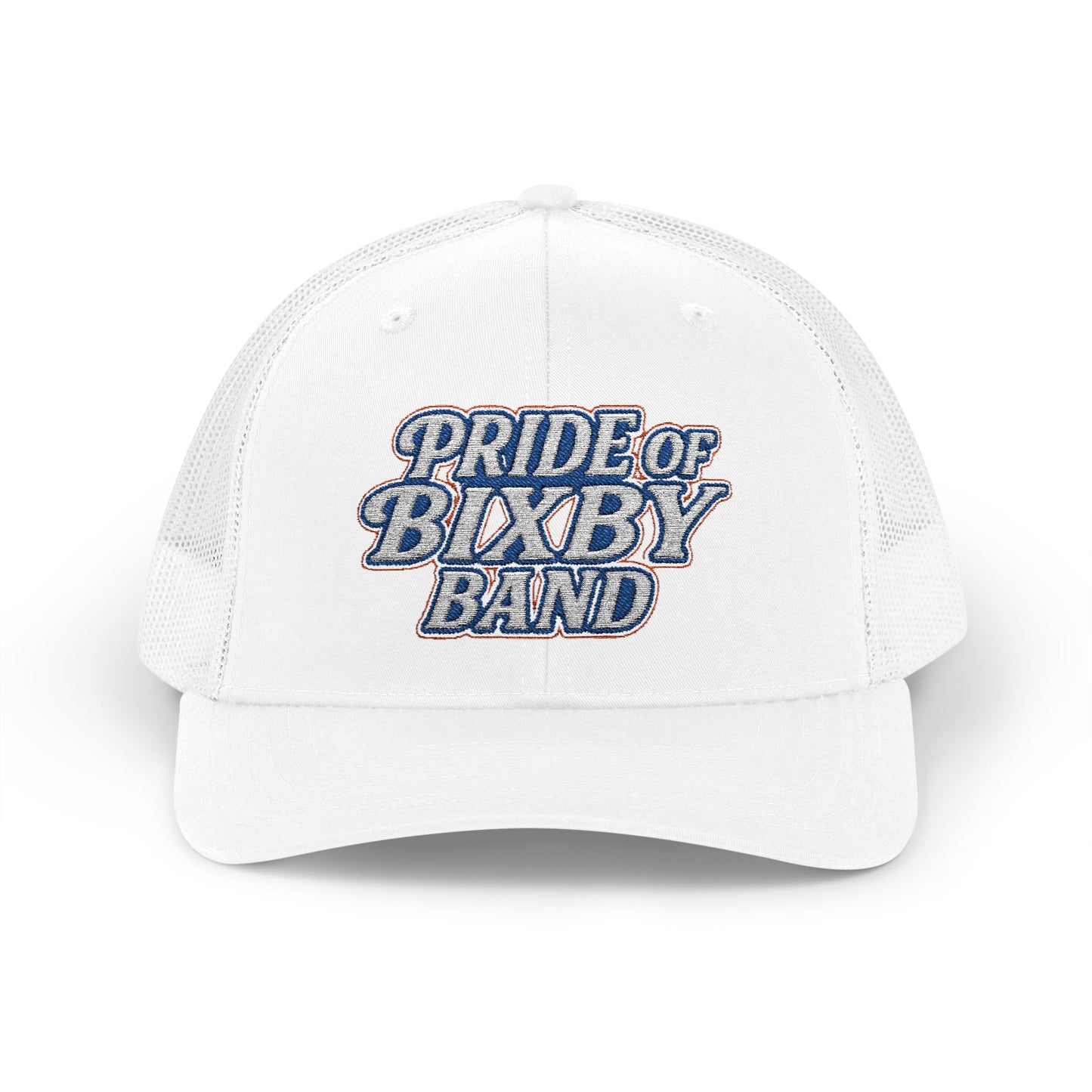 Pride of Bixby Band Embroidered Trucker Snapback